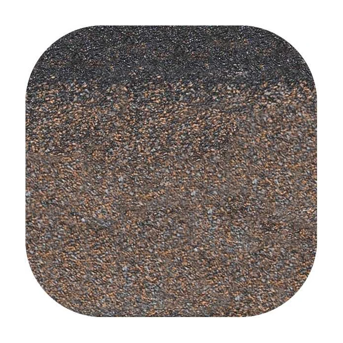 Коньково-карнизная черепица Katepal Rocky / Jazzy Коричневый 3 м2