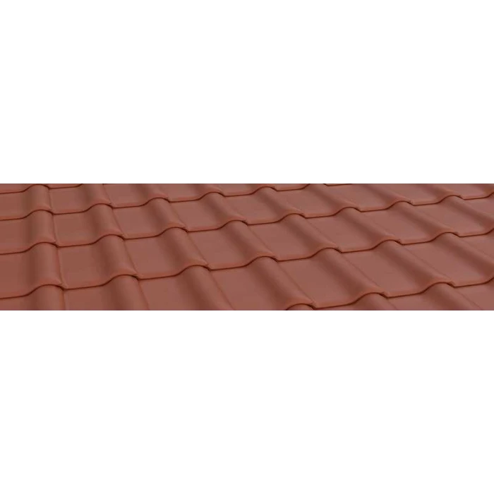 Керамическая черепица Braas Рубин 9V Ангоб медный