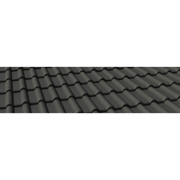 Цементно-песчаная черепица Braas Франкфурт Черный