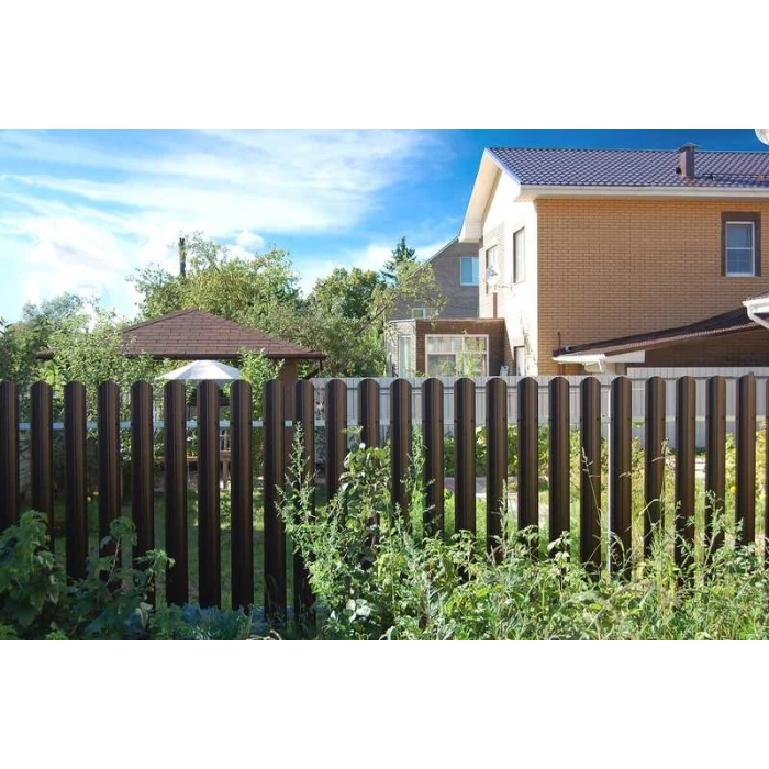 Штакетник М-образный А фигурный Grand Line 0,4 Полиэстер RAL 5005 Сигнальный Синий